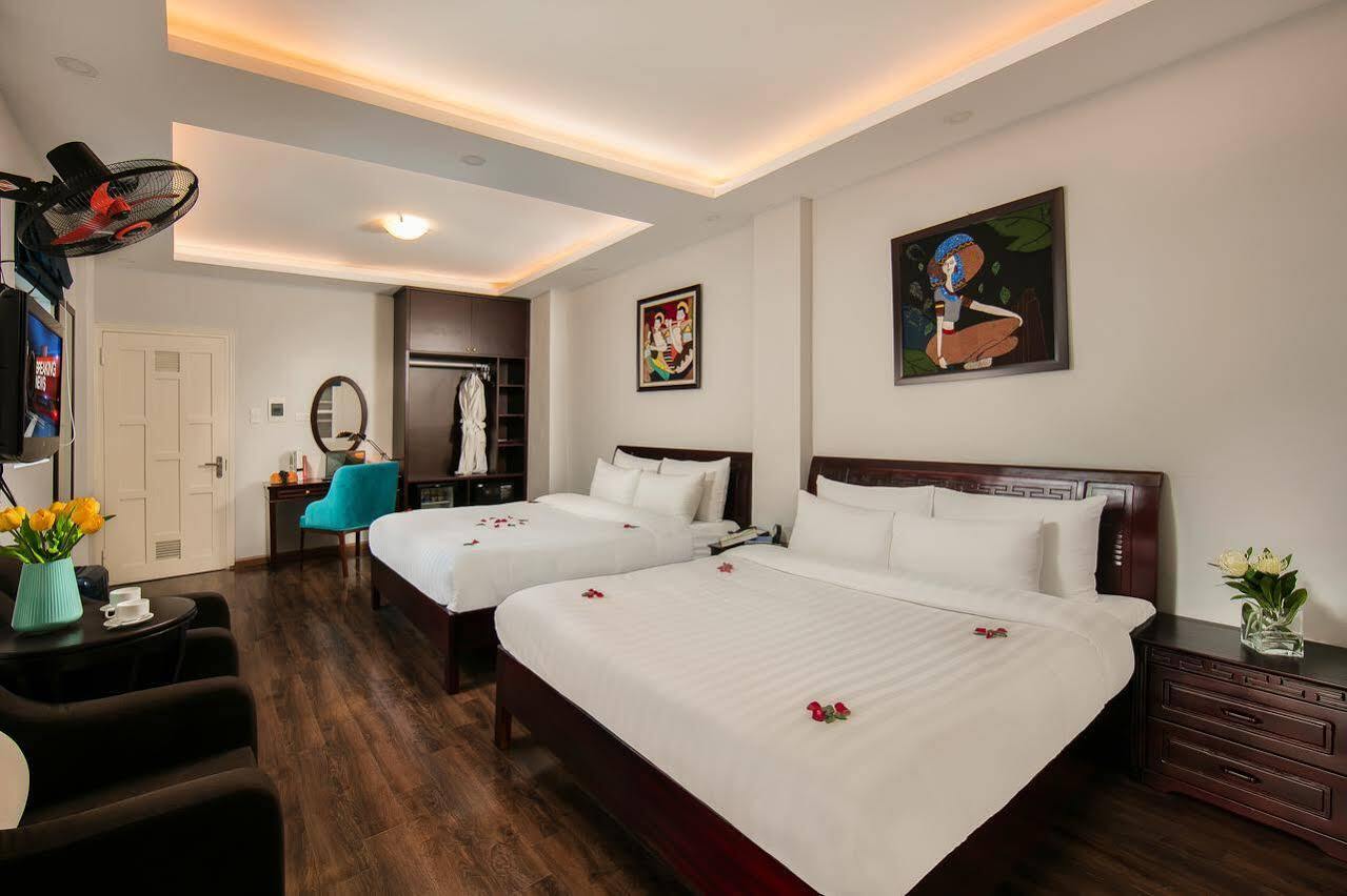 Asia Paradise Hanoi Hotel エクステリア 写真